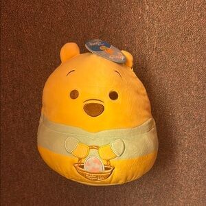 Disney Yellow and Brown Winnie the Pooh Plush